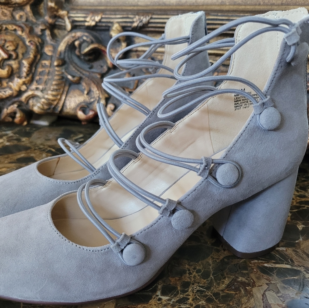 Brand New Nine West Suede Leather Dress Shoes